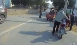 吃瓜的车祸,现场惊心动魄